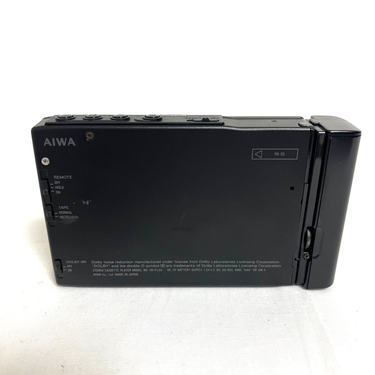 AIWA アイワ ポータブル カセットプレーヤー HS-PL55｜Yahoo!フリマ