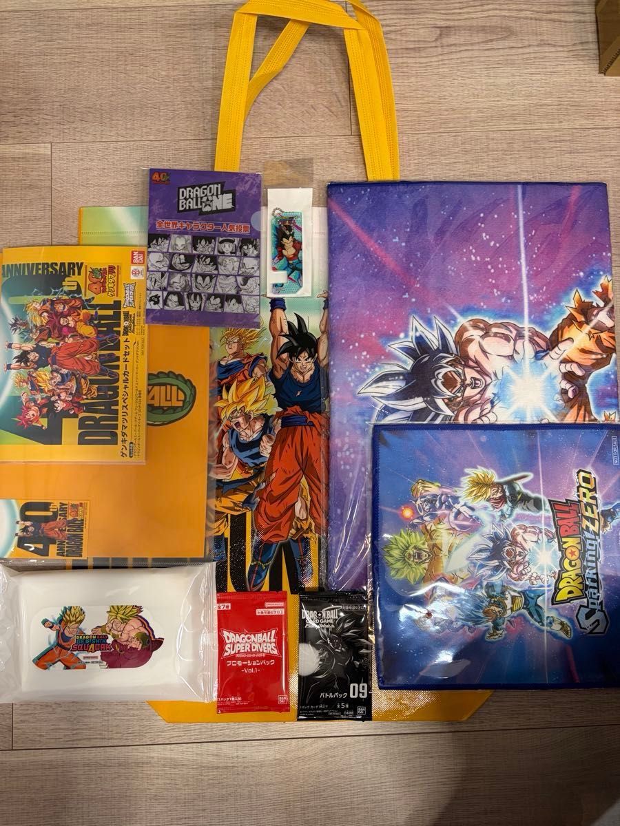 ドラゴンボール ゲンキダマツリ 入場者特典 記念品セット 40周年