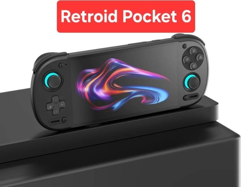 Retroid Pocket 6 12GB+256GB Blackカラー Retroid Pocket 6 With 12GB