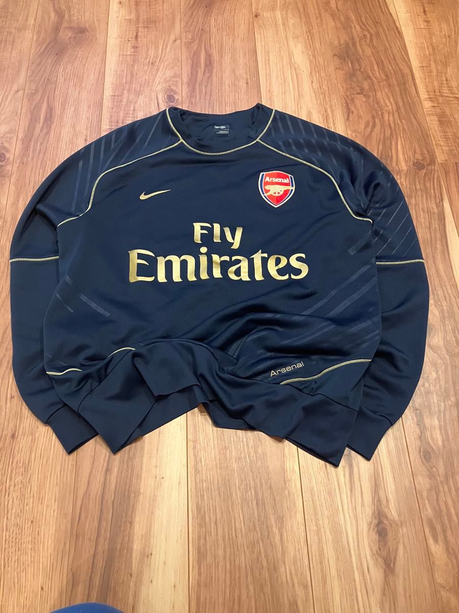 アーセナル Nike スウェット Fly Emirates 古着 M ナイキ 90s 00s
