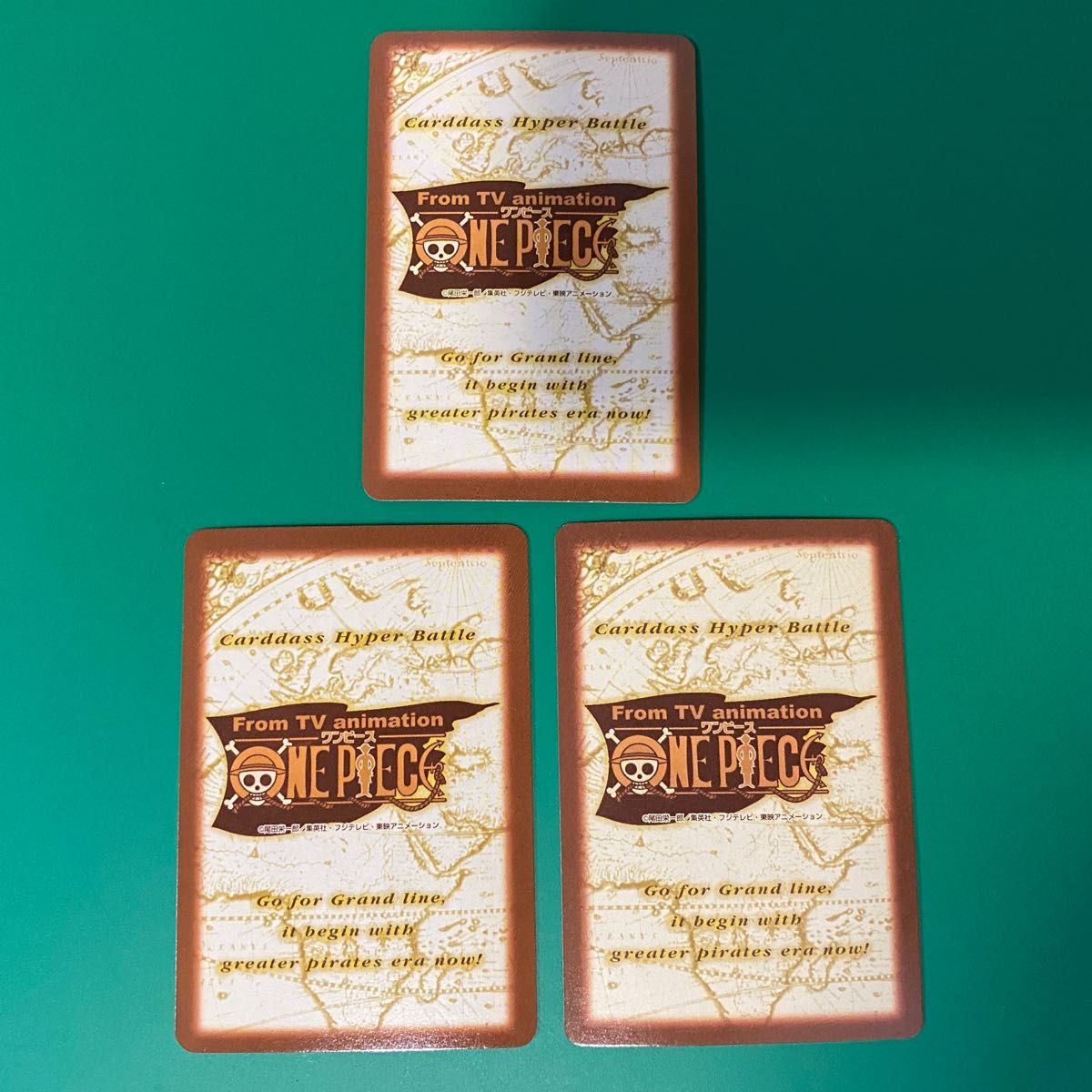 希少】ワンピースカードダス ハイパーバトル アーロンまとめ3枚 C220