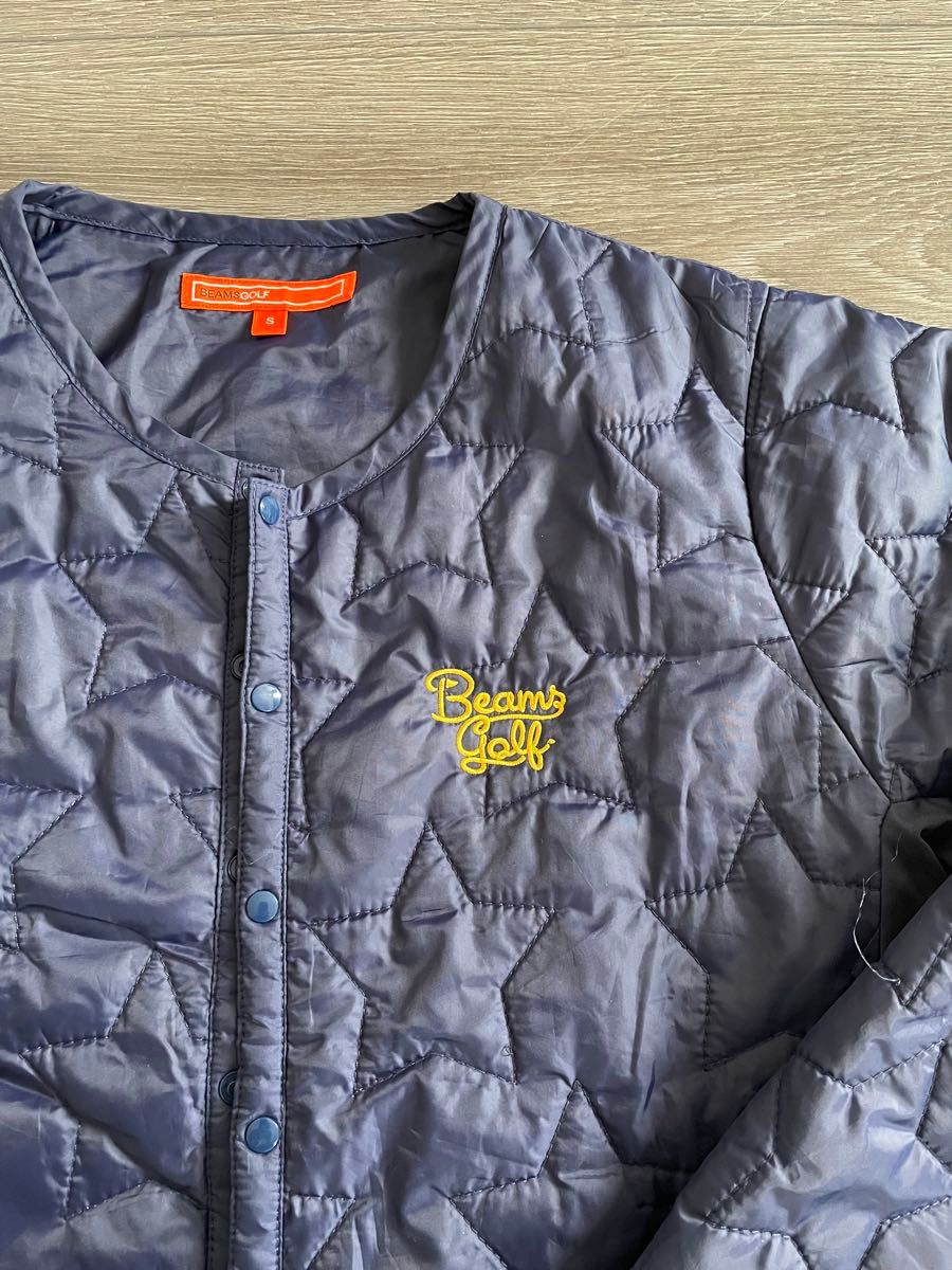 美品】ビームスゴルフ レディース キルティングジャケット サイズS