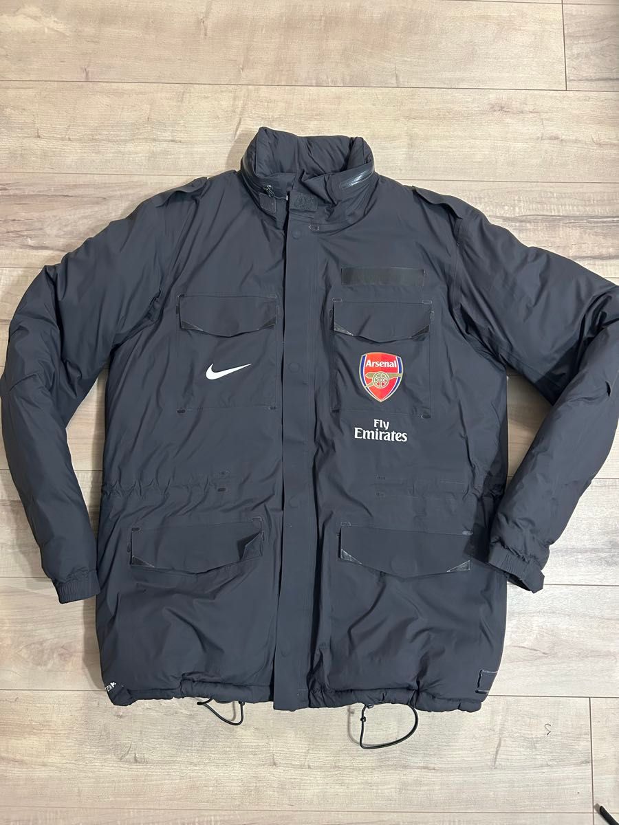 アーセナル arsenal NIKE ナイキ STORM-FIT Mサイズ ダウンジャケット