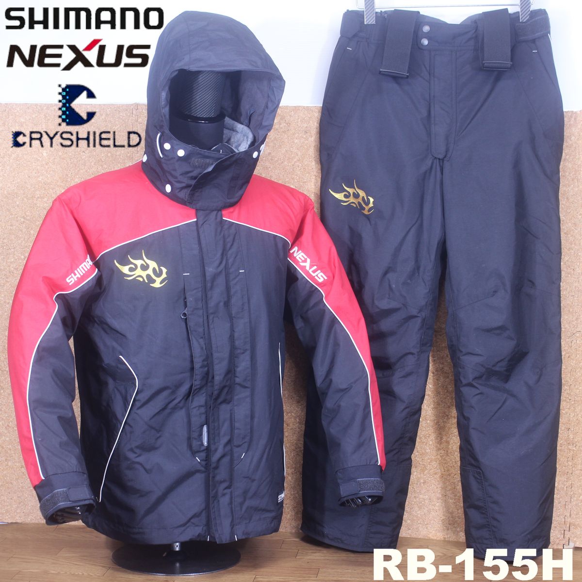シマノ (SHIMANO) コンビネーション コールドウェザースーツ レイン