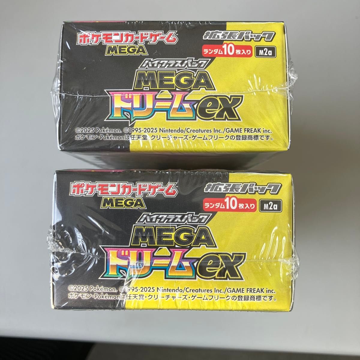 ポケモンカードゲーム MEGAドリームEX 2BOX セット シュリンク付き 未