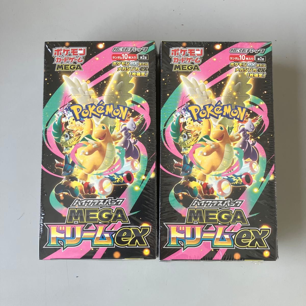 ポケモンカードゲーム MEGAドリームEX 2BOX セット シュリンク付き 未