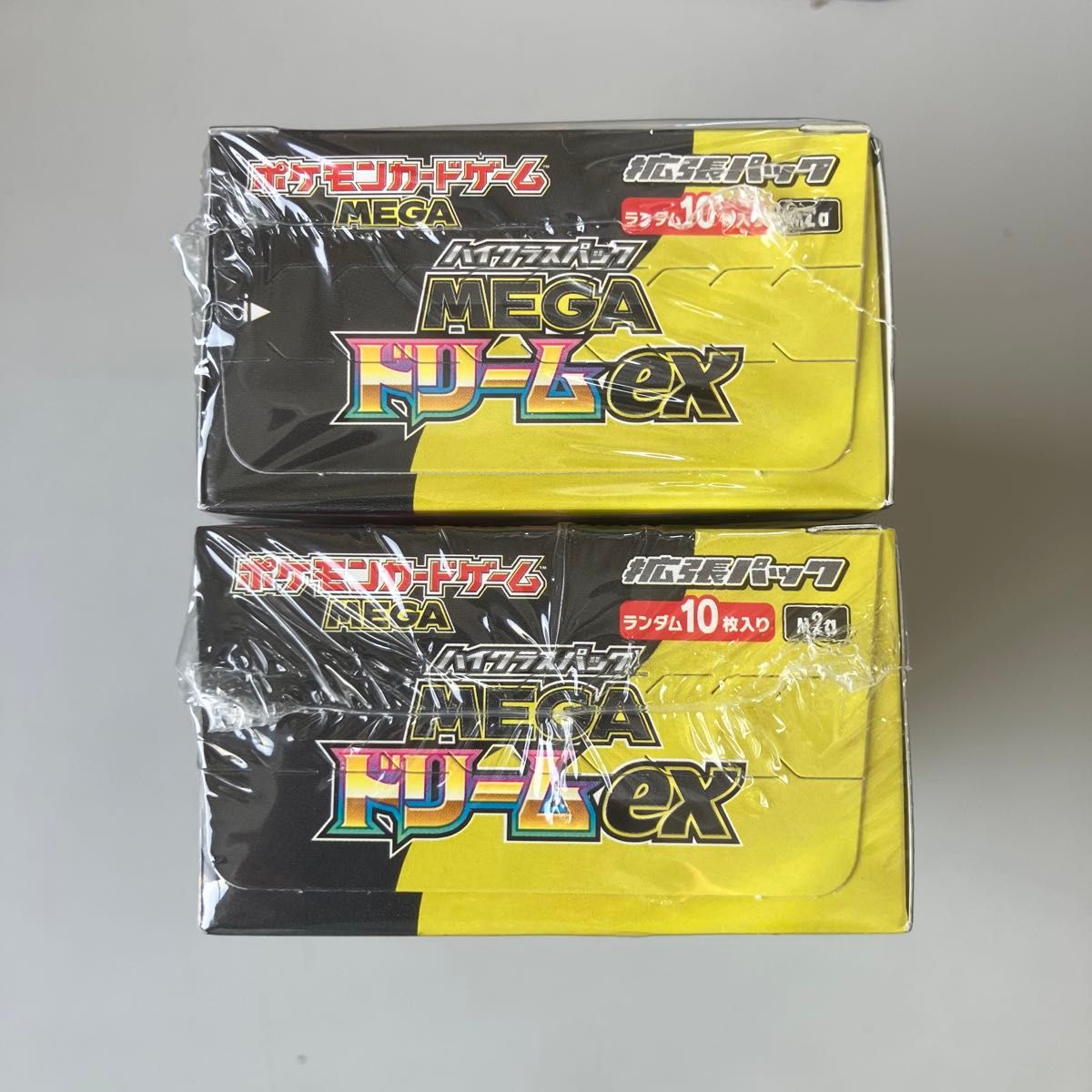 ポケモンカードゲーム MEGAドリームEX 2BOX セット シュリンク付き 未
