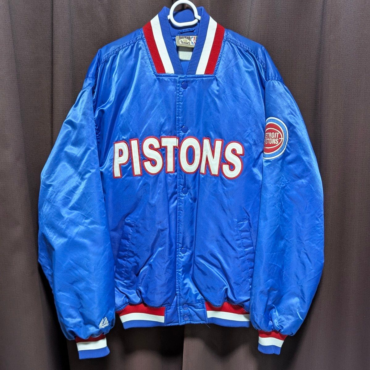 NBA】 PISTONS スタジアムジャケット ヴィンテージ デトロイト
