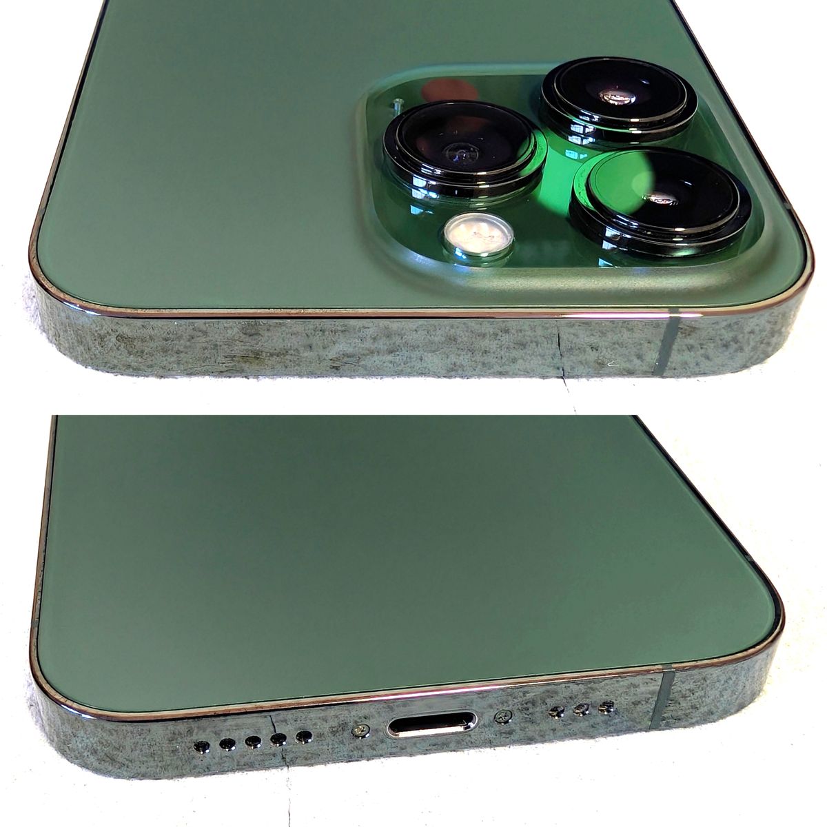 Apple iPhone 13 Pro 256GB SIMフリー グリーン バッテリー新品 100