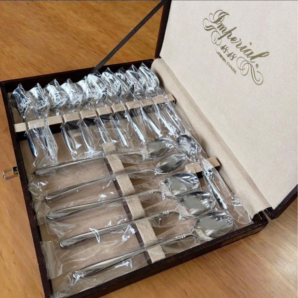 アズマ AZUMA カトラリーセット インペリアル 18-18 デザートセット 16