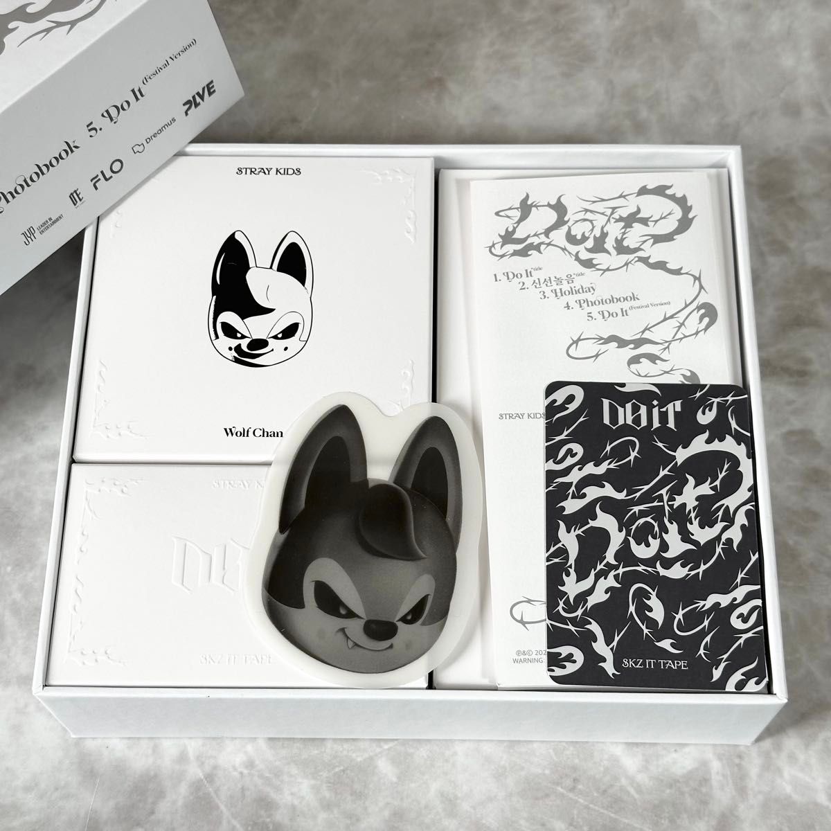 StrayKids Doit EVIL SKZOO SPEAKER スピーカー ウルフチャン トレカ