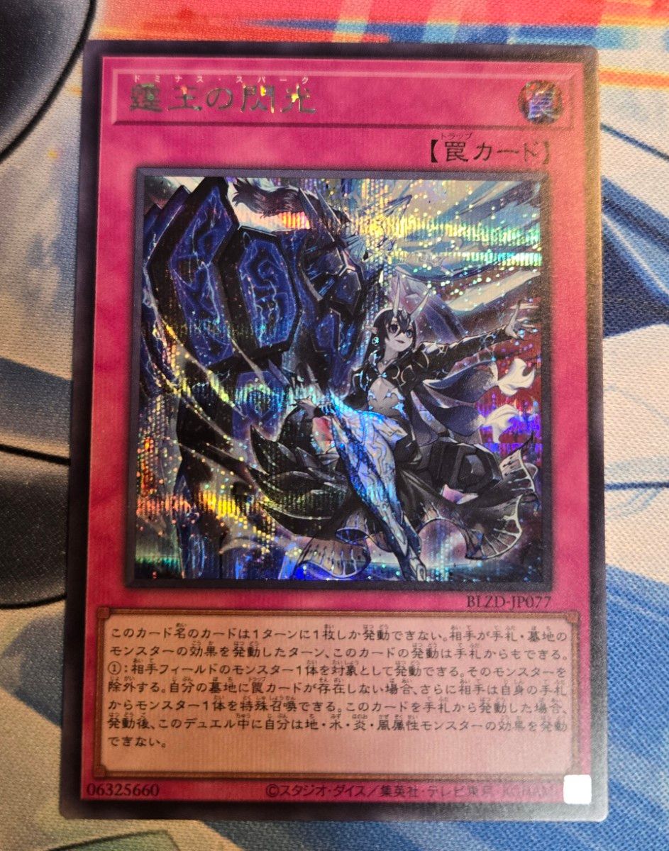 遊戯王 調和の天救竜 霆王の閃光 ハルモニア ドミナススパーク 霆王の