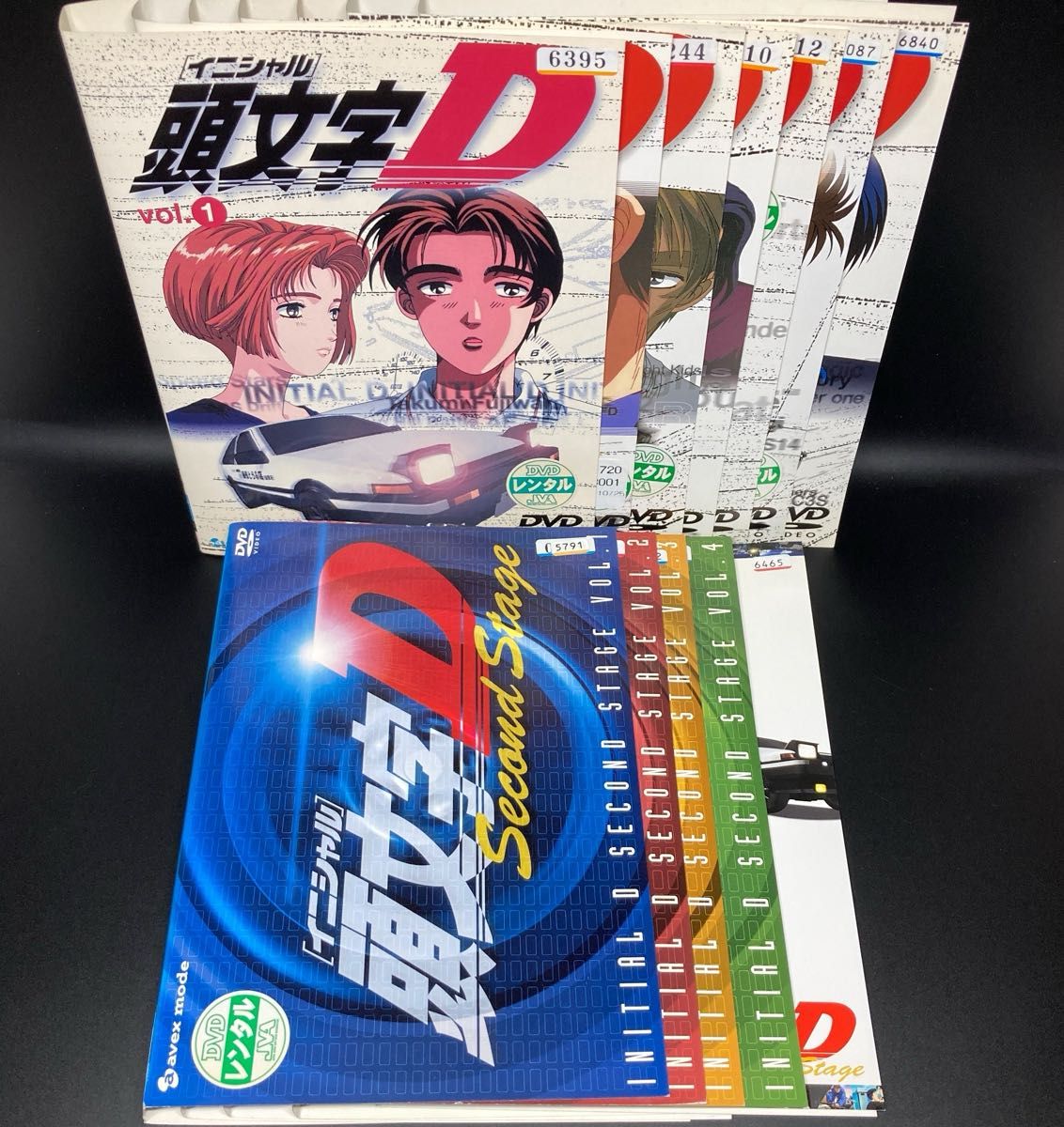 頭文字D/イニシャルD/second stage【1期+2期+劇場版】 全12巻 DVD