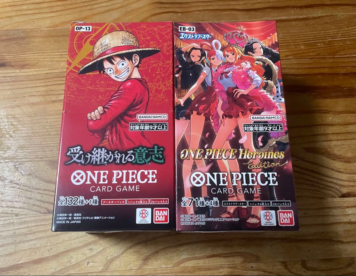 テープ付き未開封】 ワンピースカード 受け継がれる意志 ヒロインズ
