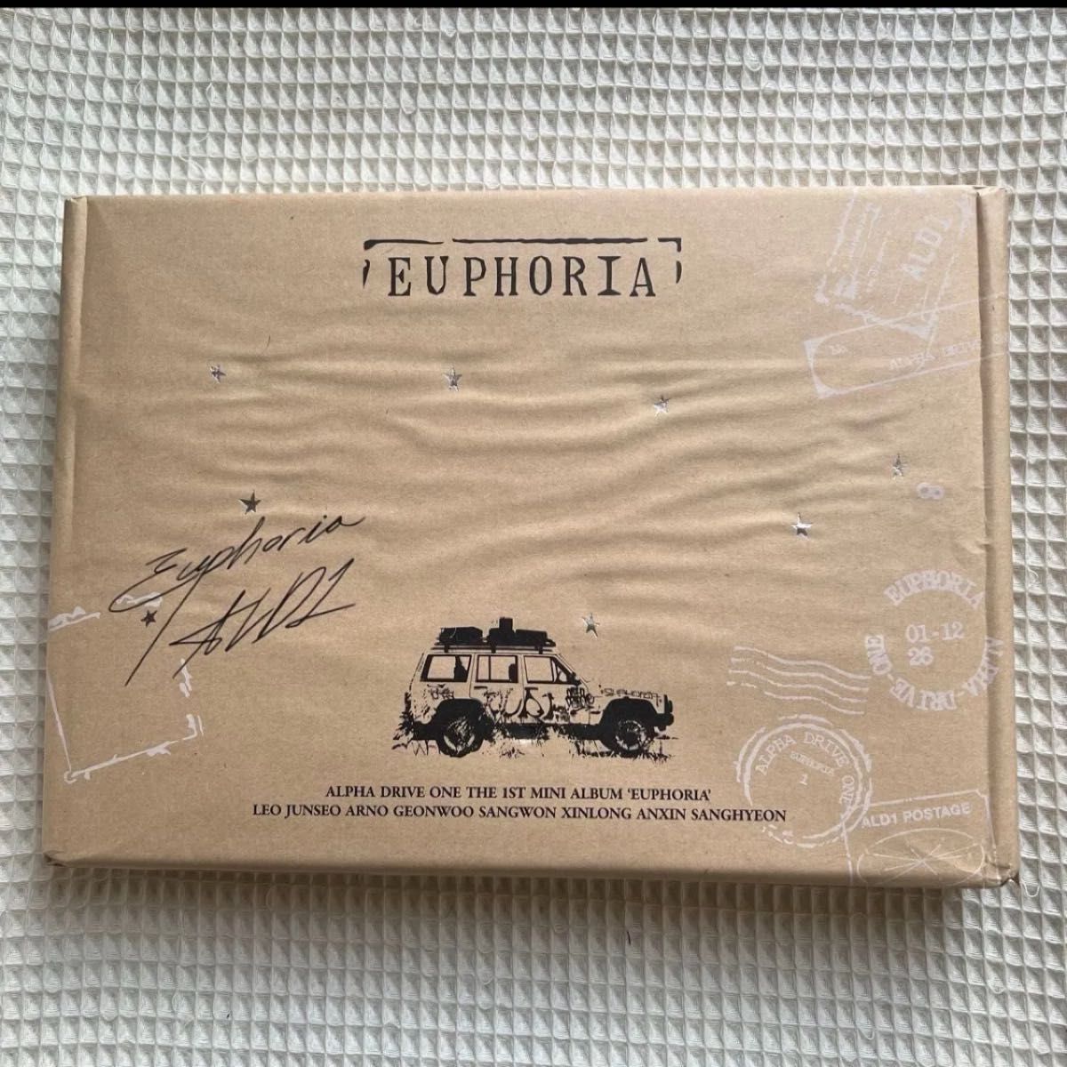 alpha drive one ALD1 アルバム EUPHORIA 開封済み STAR ROAD ver