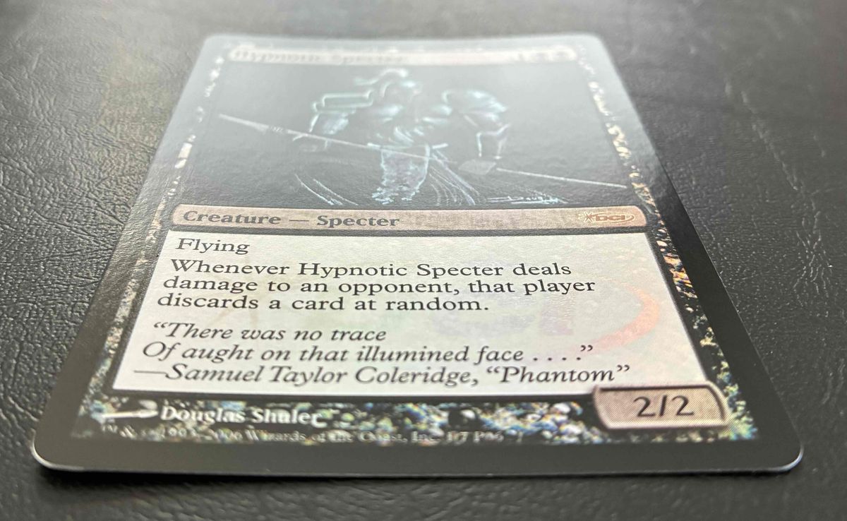 MTG 惑乱の死霊 9th ロシア語 foil 惑乱の死霊/Hypnotic Specter》[LEB