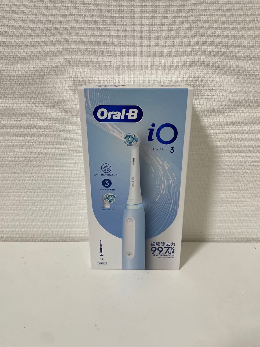 新品未開封 オーラルB iO3 iOG31A60IB （アイスブルー）｜Yahoo!フリマ