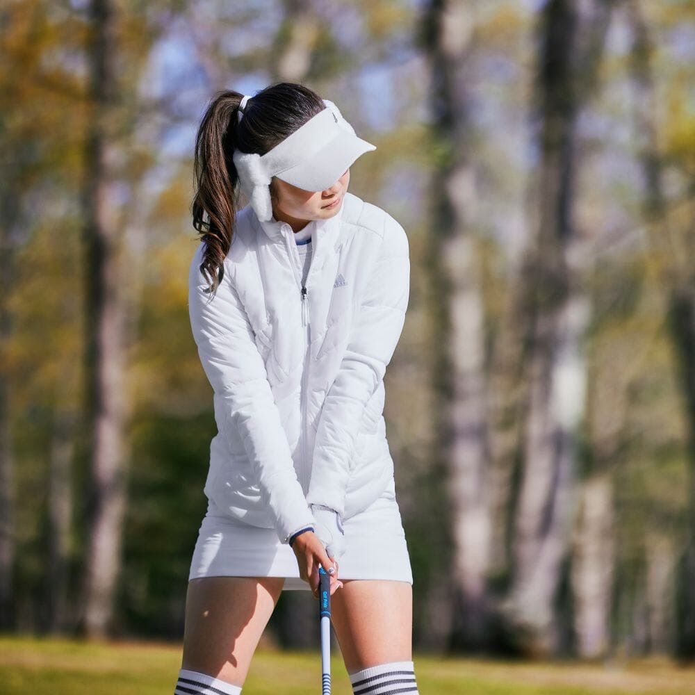 S】秋冬 定価35 200円 アディダス ゴルフGOLF 保温 キルティング 中綿