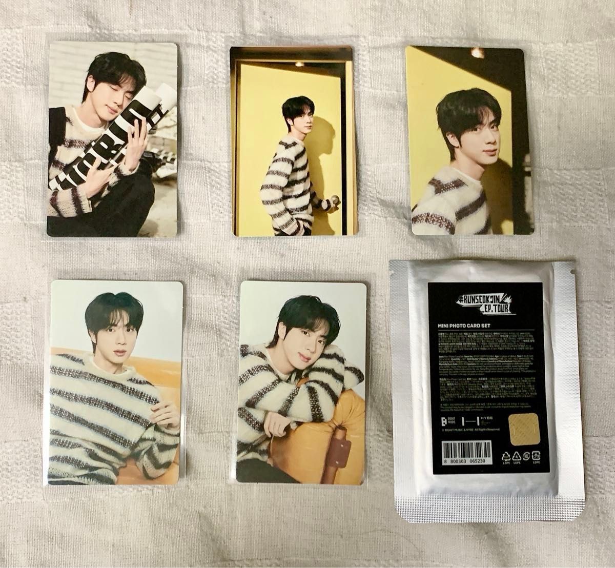 RUNSEOKJIN ミニフォトカード Mini Photo card GLOBAL グローバル BTS