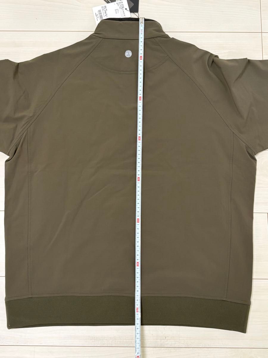 未使用)ブリーフィング ゴルフ メンズ フリースハーフジップ サイズL