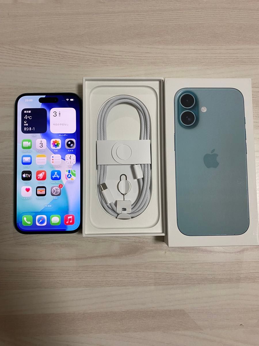 iPhone 16 128GB ティール SIMフリー｜Yahoo!フリマ（旧PayPayフリマ）