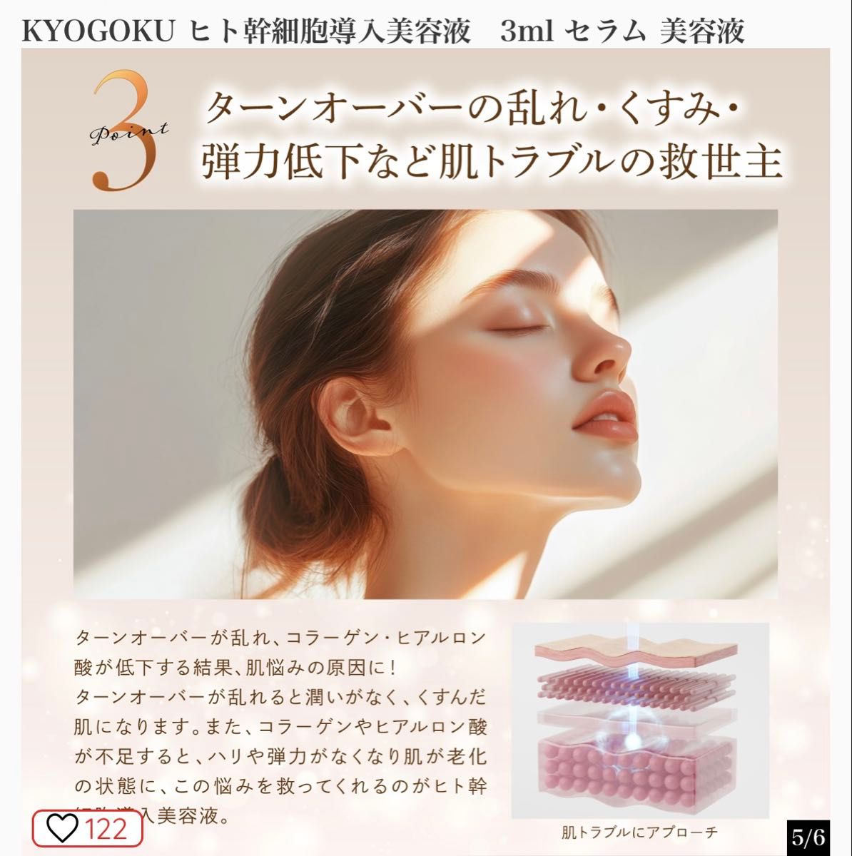 京極 KYOGOKU ヒト幹細胞培養液 集中ケアセラム 美容液 10袋｜Yahoo