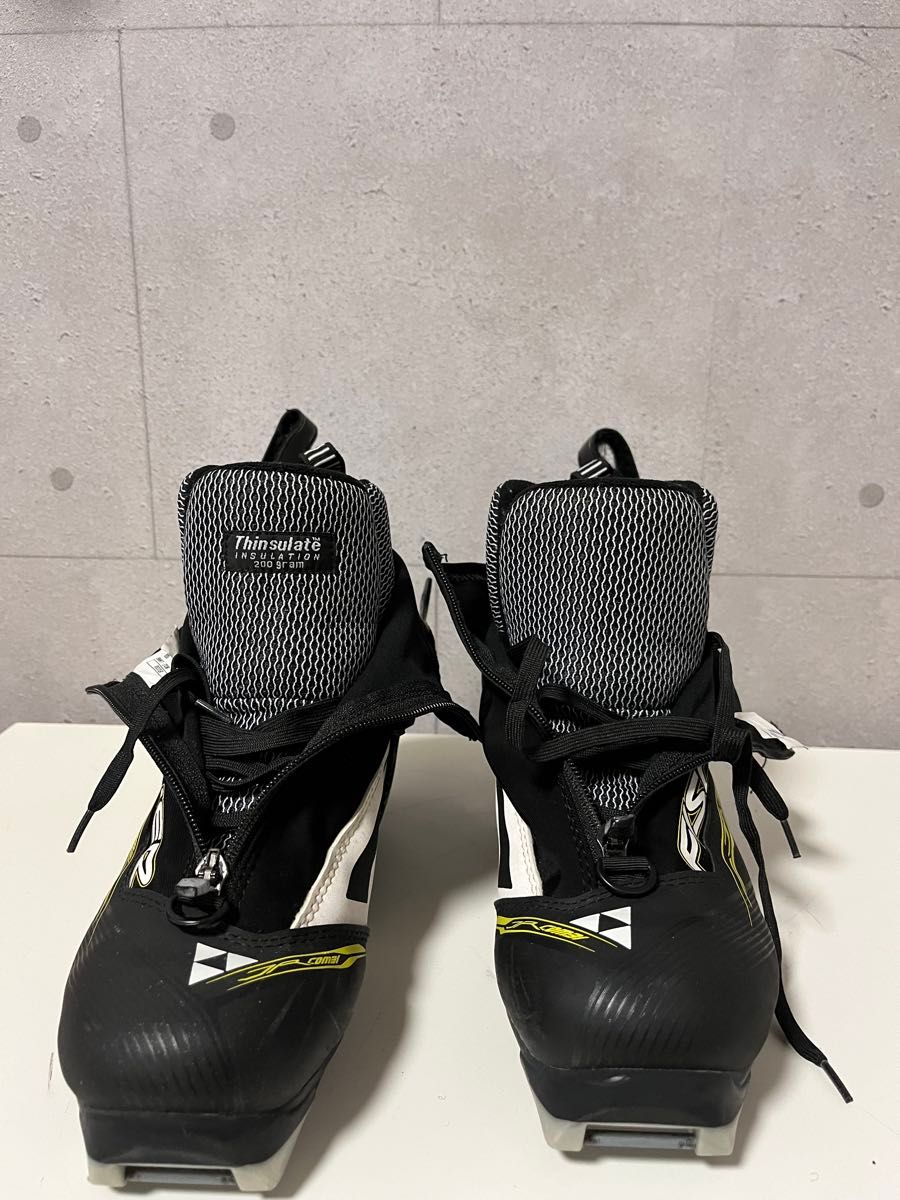 訳あり/ジッパー破損】フィッシャー FISCHER ジュニア コンビ ブーツ