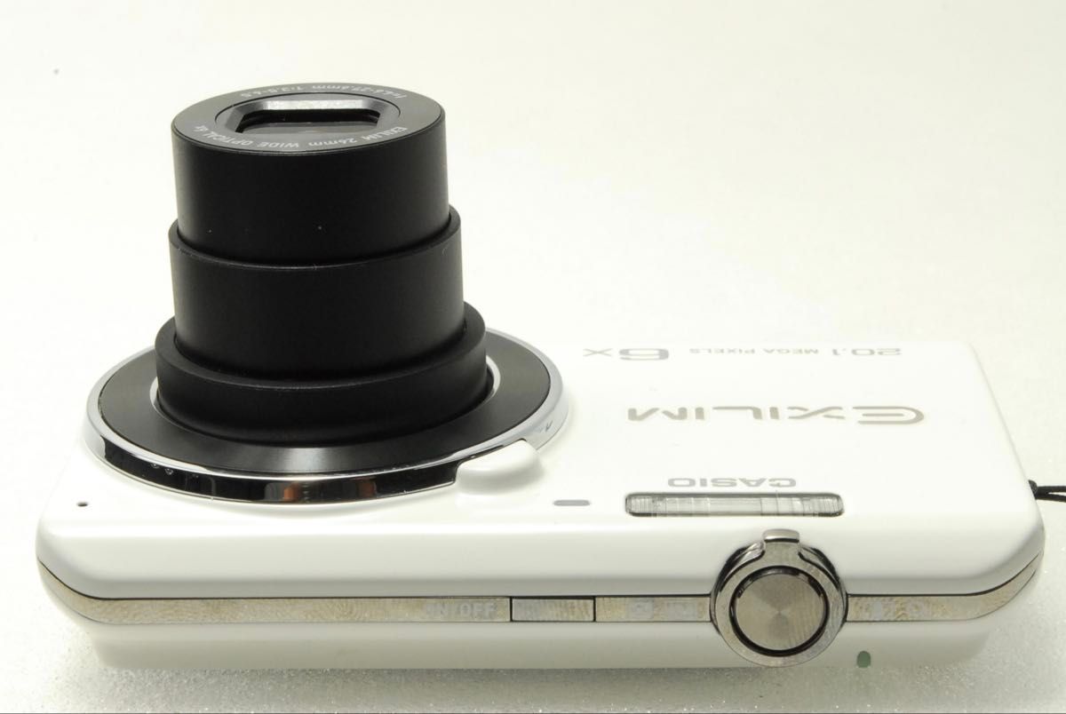 CASIO EXILIM EX-ZS35 スマホ転送 動作確認済 ホワイト コンデジ