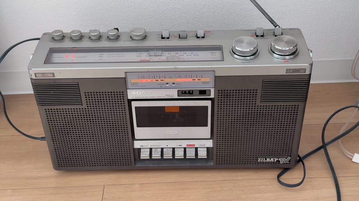 SONY CFS-V1 ラジカセ｜Yahoo!フリマ（旧PayPayフリマ）