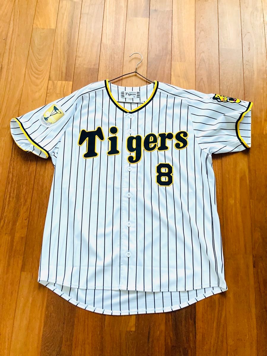 ミズノ 阪神タイガース 佐藤輝明 チャンピオンエンブレム付き