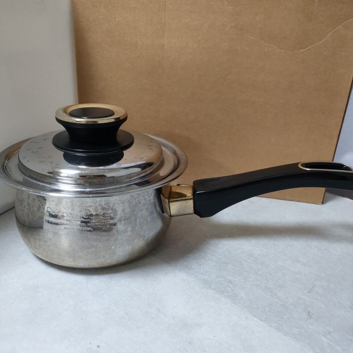 タッパーウェアのレインボークッカー 内径13cm片手鍋｜Yahoo!フリマ