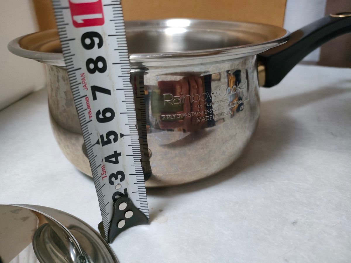 タッパーウェアのレインボークッカー 内径13cm片手鍋｜Yahoo!フリマ