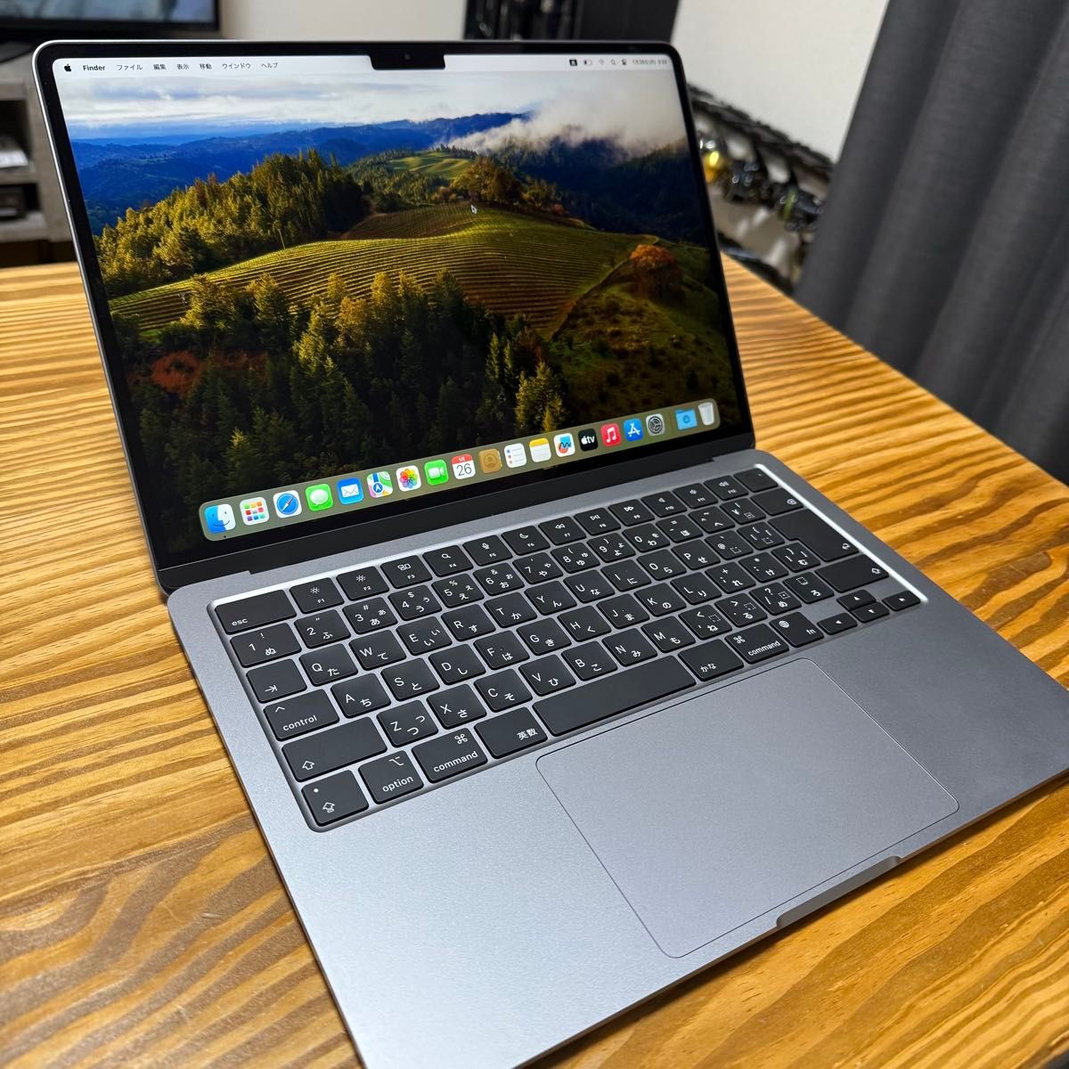 極美品 バッテリー100% 充放電回数27回 MacBook Air 15 M3 極美