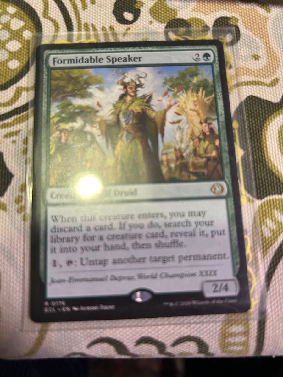 並外れた語り部 一枚 英語 ローウィンの昏明 マジックザギャザリング