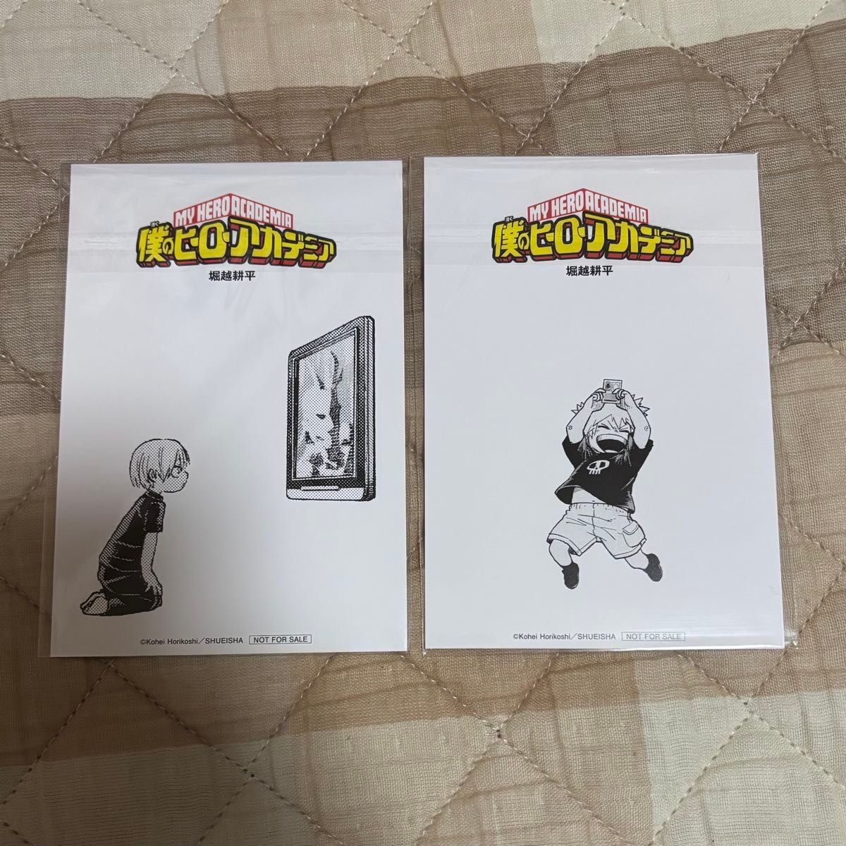 僕のヒーローアカデミア 爆豪勝己 轟焦凍 ヒロアカ ポストカード