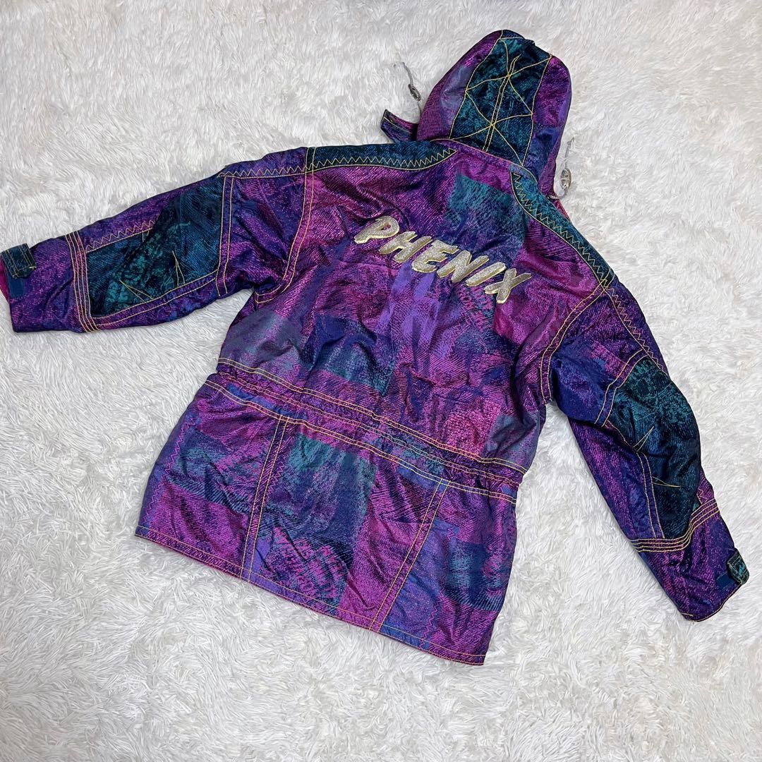 美品 PHENIX 平成レトロ 90's スノーウェア上下 L スキー スノボ