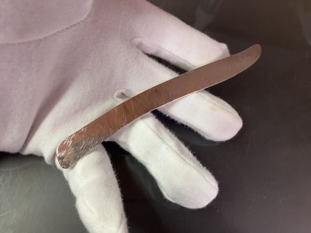 純銀・手鍛造バターナイフ（Silver 1000）新品未使用｜Yahoo!フリマ