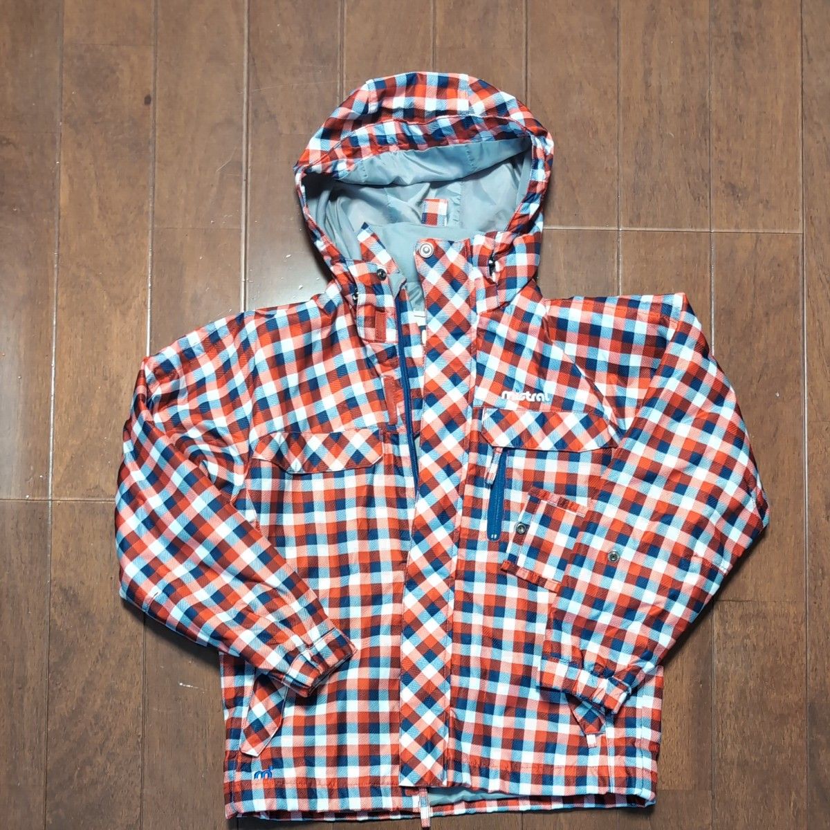 mistral ミストラル スキーウェア スノボウェア チェック柄 140センチ