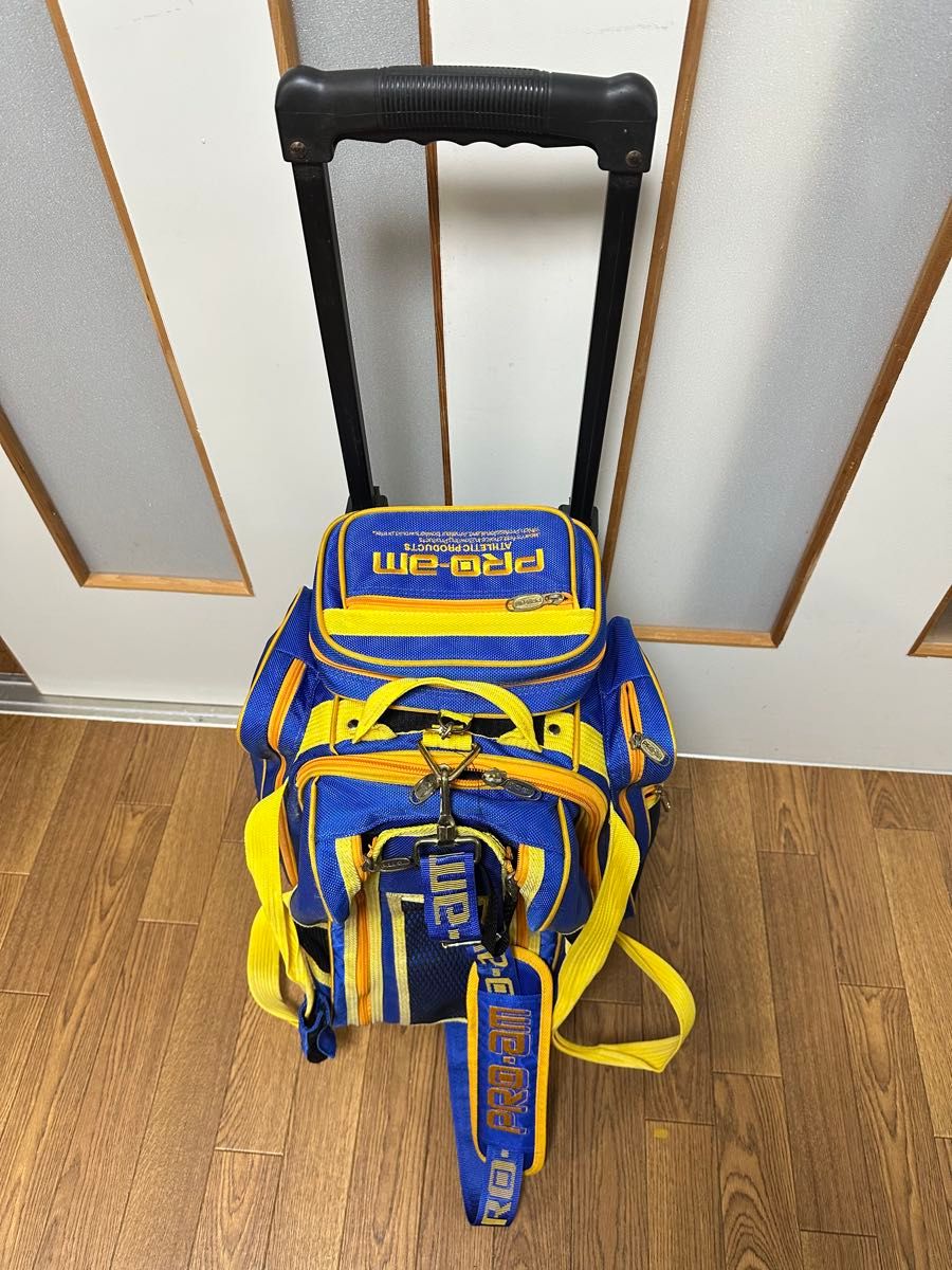 ABS PRO-am 2ボール用 ボウリングバッグ キャスター 2個入りバッグ