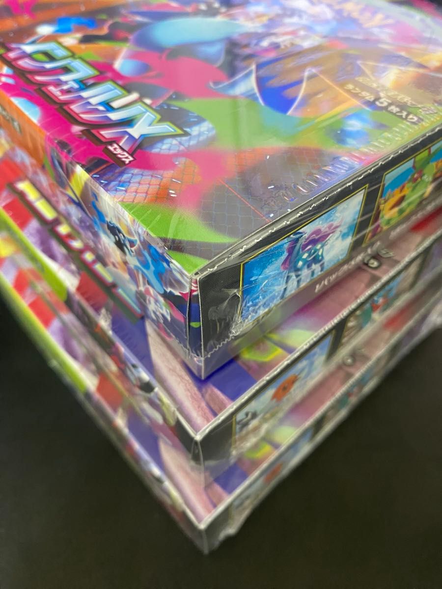 ポケモンカード ムニキスゼロ インフェルノX 3BOX シュリンク付き