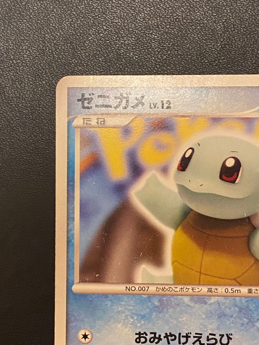 ポケモンカード ゼニガメ Lv12 プロモ DPt-P ポケモンセンター10周年