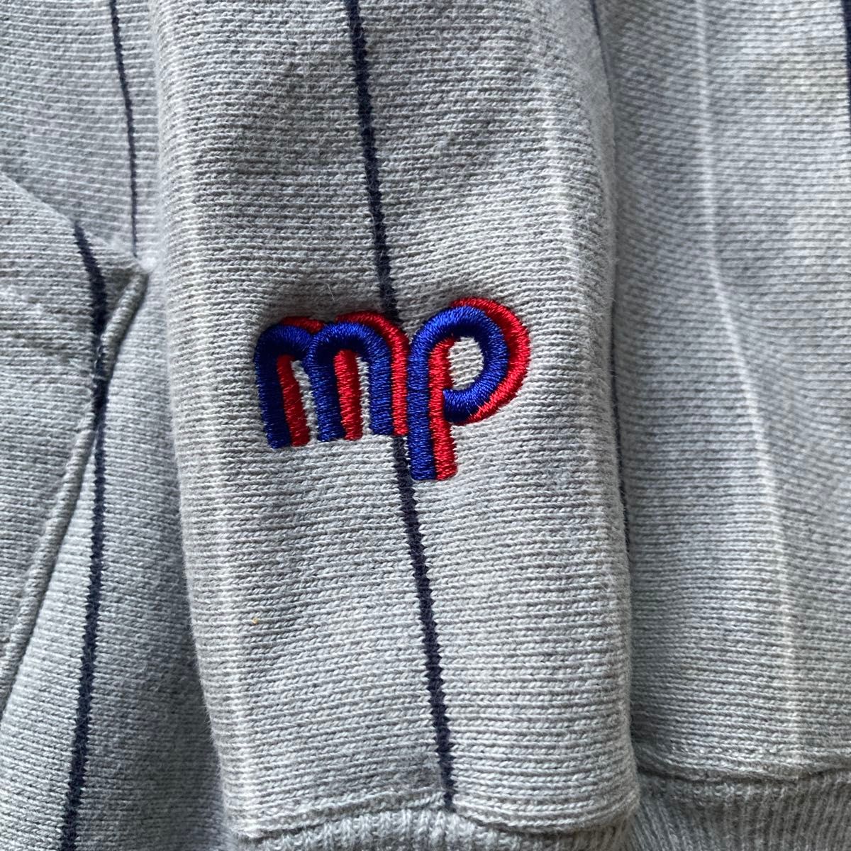 MASTERPIECE マスターピース ストライプスウェットパーカー 希少ビッグ