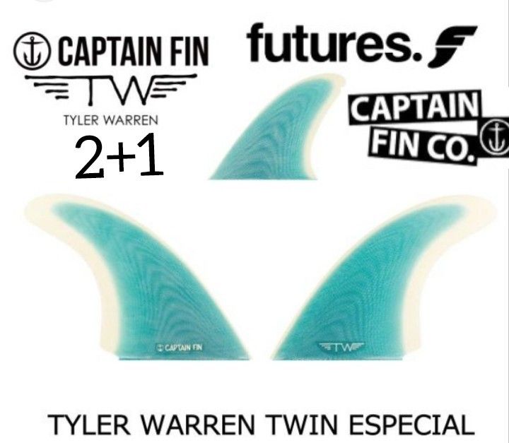 FCS対応 ツインスタビ ツインフィン TYLER WARREN TWIN系 ツインスタビ