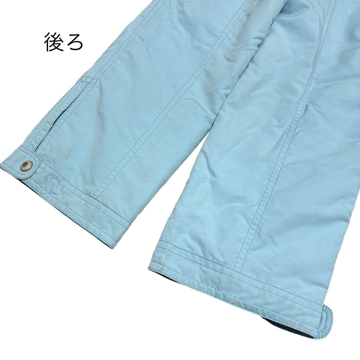 美品】ellesse スキーウェア スノボウェア レディース上下 L 水色