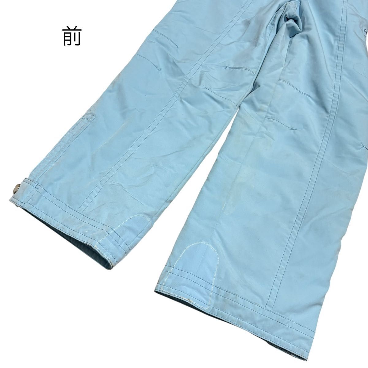 美品】ellesse スキーウェア スノボウェア レディース上下 L 水色