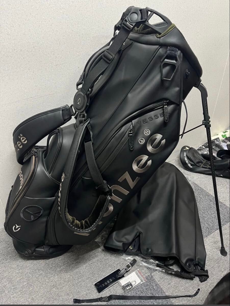 超希少 美品 モンジー monzee ベゼル vessel スタンド 艶消し ブラック