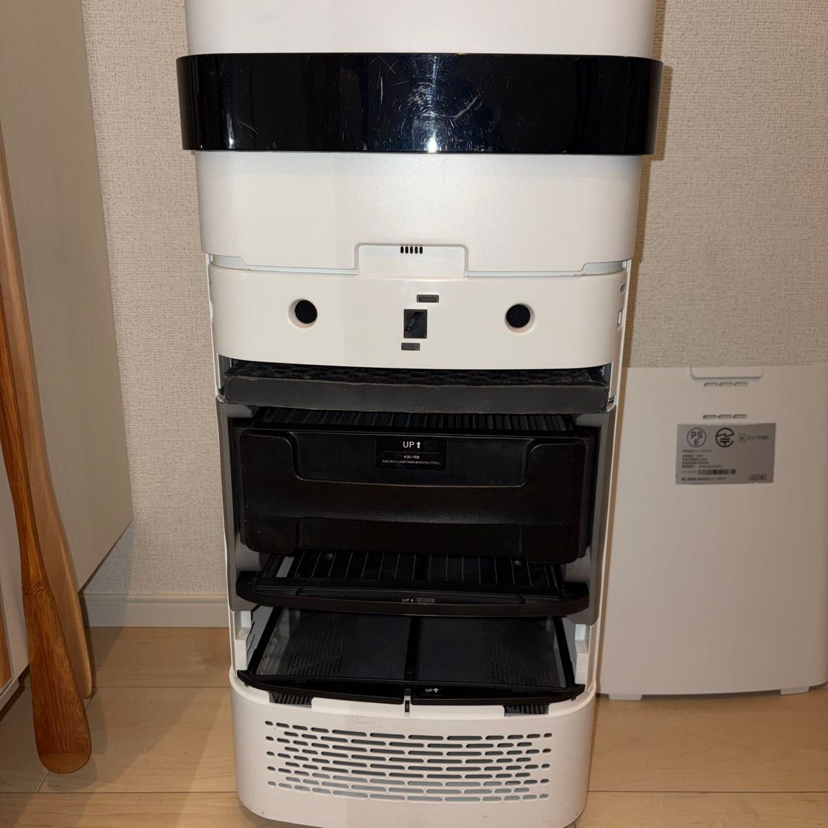 エアドッグ AIR AIR dockx5s 空気清浄機 ホワイト破損有り 使用感