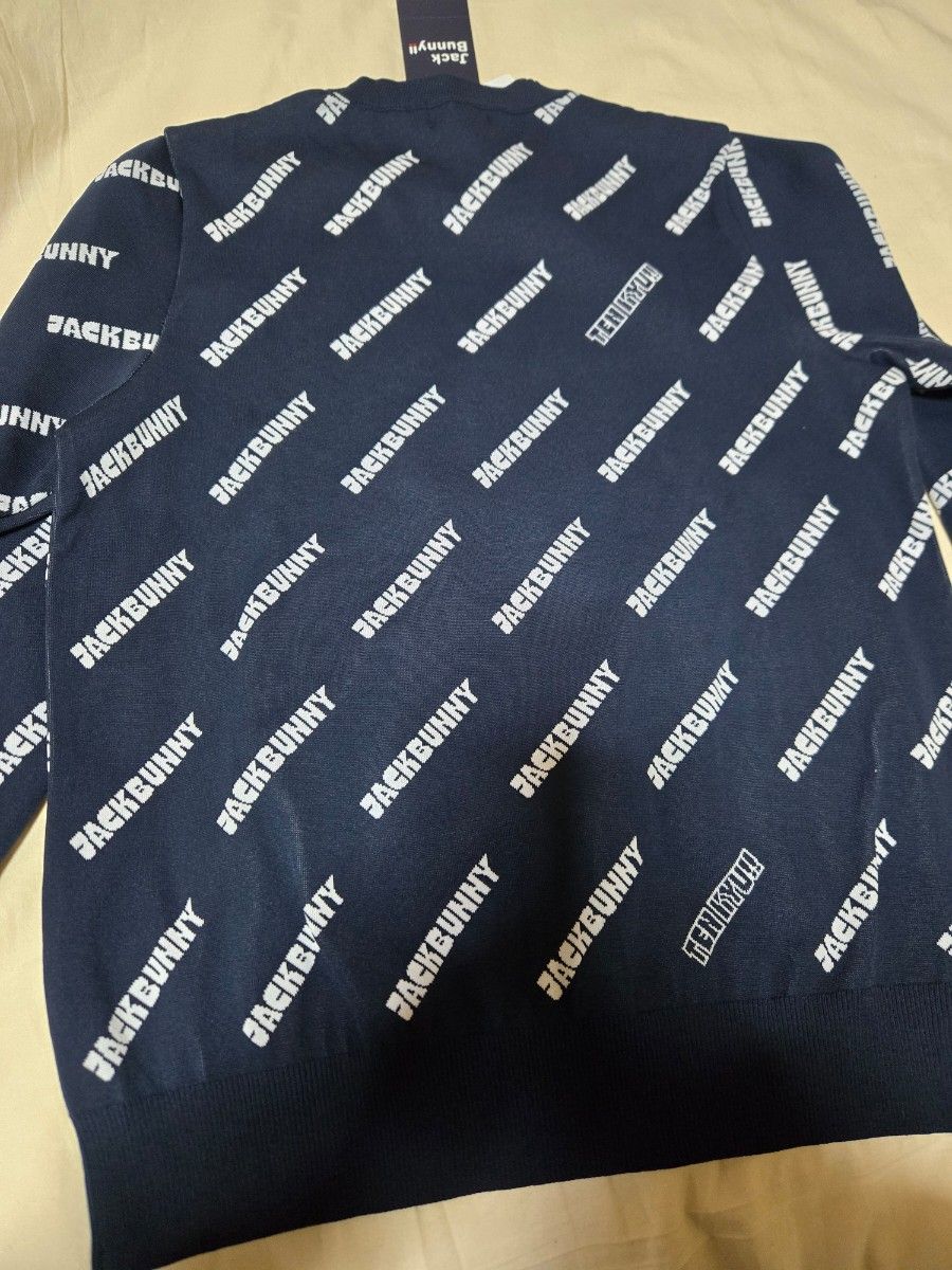 ジャックバニー Amossa SL Lサイズ5 ネイビー 秋冬 ゴルフ ウェア