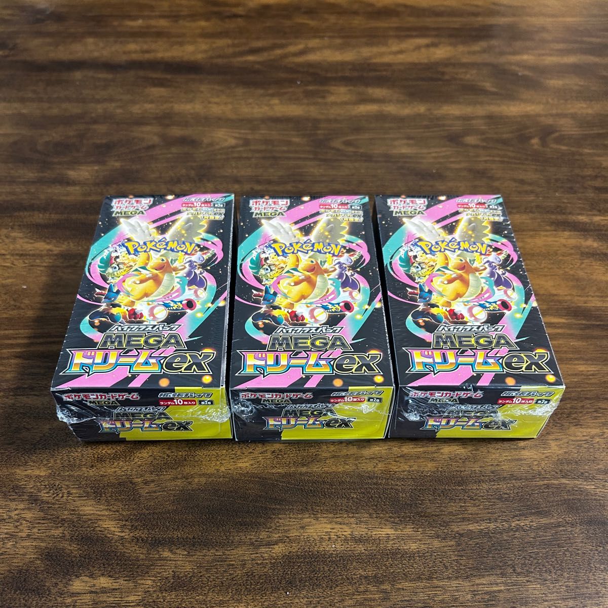ポケモンカード MEGAドリームex シュリンク付き 3BOXセット mega