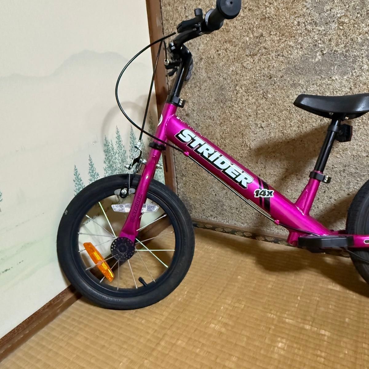 極美品】STRIDER ストライダー 14X バランスバイク ピンク｜Yahoo